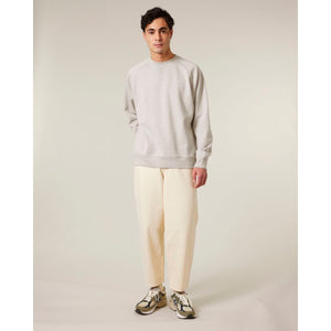 Felpa Girocollo Unisex Relaxed Con Maniche Raglan Knoxer heather haze / XXS - personalizzabile con logo