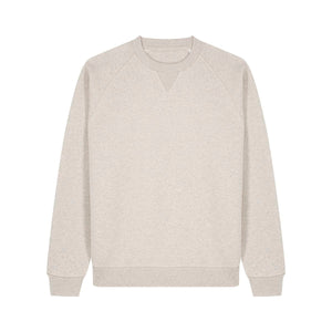 Felpa Girocollo Unisex Relaxed Con Maniche Raglan Knoxer - personalizzabile con logo