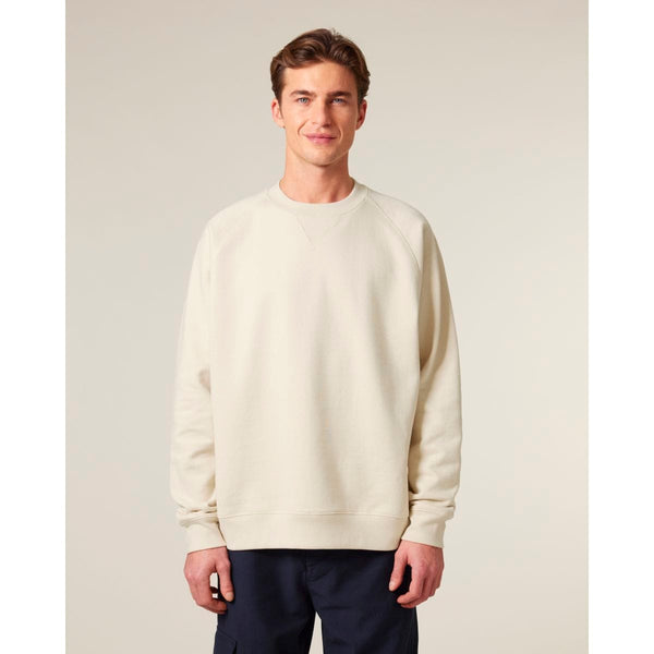 Felpa Girocollo Unisex Relaxed Con Maniche Raglan Knoxer - personalizzabile con logo