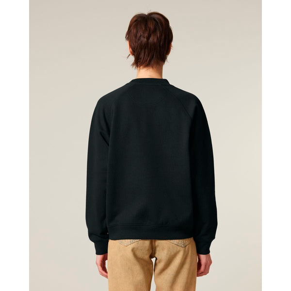 Felpa Girocollo Unisex Relaxed Con Maniche Raglan Knoxer - personalizzabile con logo
