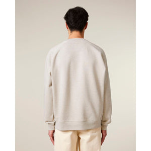 Felpa Girocollo Unisex Relaxed Con Maniche Raglan Knoxer - personalizzabile con logo