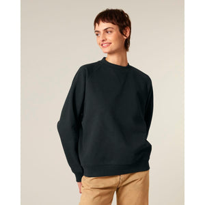 Felpa Girocollo Unisex Relaxed Con Maniche Raglan Knoxer - personalizzabile con logo