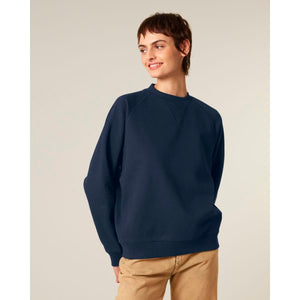Felpa Girocollo Unisex Relaxed Con Maniche Raglan Knoxer - personalizzabile con logo