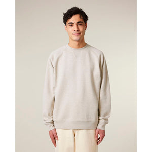 Felpa Girocollo Unisex Relaxed Con Maniche Raglan Knoxer - personalizzabile con logo