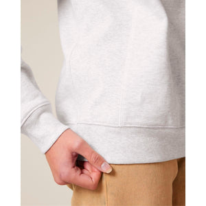 Felpa Girocollo Unisex Relaxed Con Maniche Raglan Knoxer - personalizzabile con logo