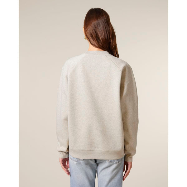 Felpa Girocollo Unisex Relaxed Con Maniche Raglan Knoxer - personalizzabile con logo