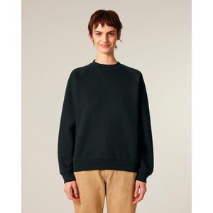 Felpa Girocollo Unisex Relaxed Con Maniche Raglan Knoxer - personalizzabile con logo