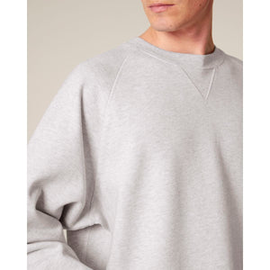 Felpa Girocollo Unisex Relaxed Con Maniche Raglan Knoxer - personalizzabile con logo