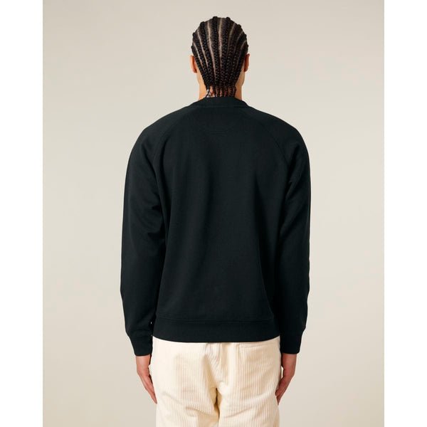 Felpa Girocollo Unisex Relaxed Con Maniche Raglan Knoxer - personalizzabile con logo