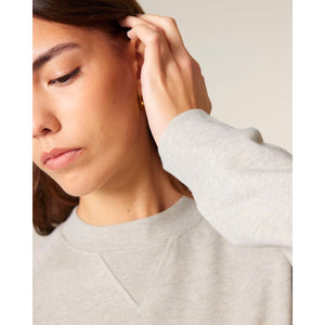 Felpa Girocollo Unisex Relaxed Con Maniche Raglan Knoxer - personalizzabile con logo