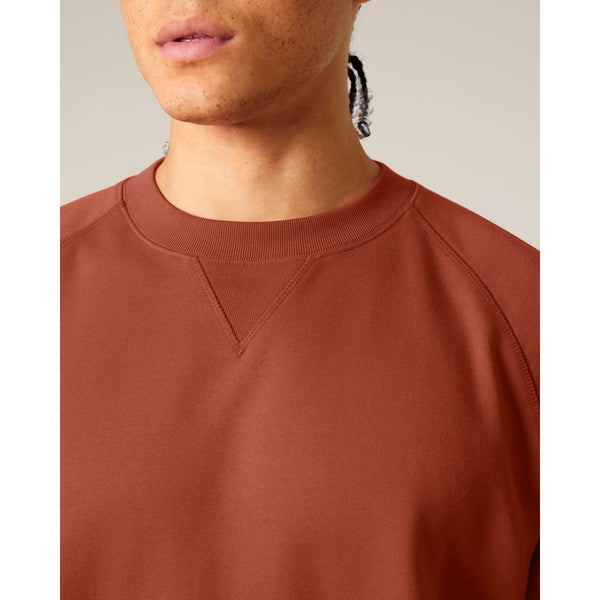 Felpa Girocollo Unisex Relaxed Con Maniche Raglan Knoxer - personalizzabile con logo