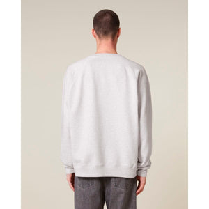Felpa Girocollo Unisex Relaxed Con Maniche Raglan Knoxer - personalizzabile con logo
