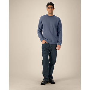 Felpa Girocollo Unisex Roller blue grey / XS - personalizzabile con logo