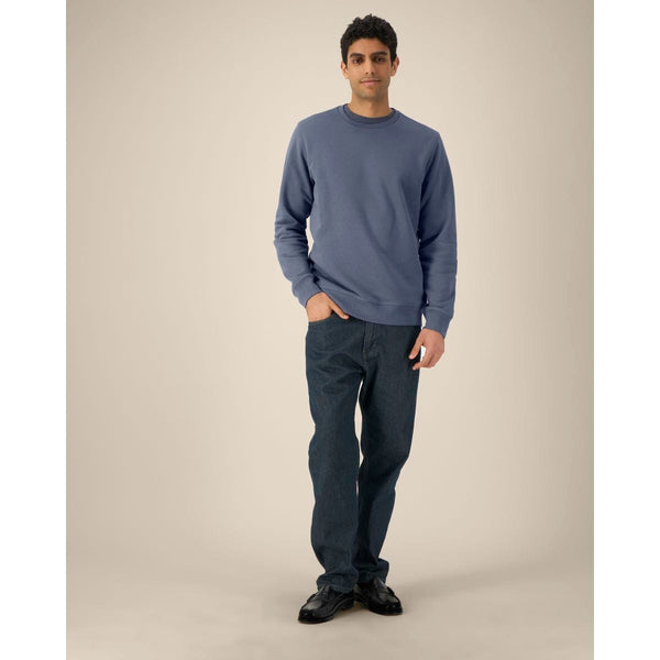 Felpa Girocollo Unisex Roller blue grey / XS - personalizzabile con logo