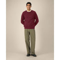 Felpa Girocollo Unisex Roller bordeaux / XS - personalizzabile con logo