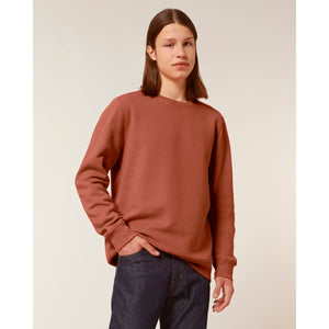 Felpa Girocollo Unisex Roller marrone / XS - personalizzabile con logo