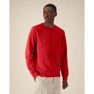 Felpa Girocollo Unisex Roller rosso / XS - personalizzabile con logo
