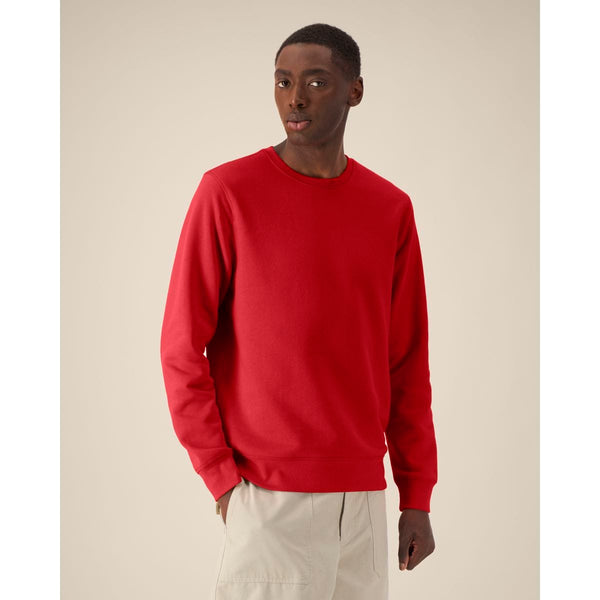 Felpa Girocollo Unisex Roller rosso / XS - personalizzabile con logo
