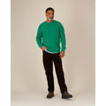 Felpa Girocollo Unisex Roller verde / XS - personalizzabile con logo