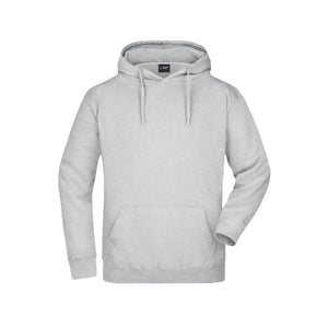 Felpa grey-heather / S - personalizzabile con logo