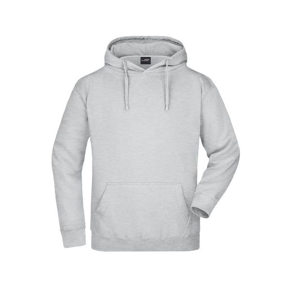 Felpa grey-heather / S - personalizzabile con logo