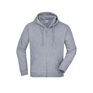 Felpa grigio / S - personalizzabile con logo