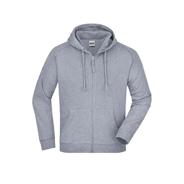 Felpa grigio / S - personalizzabile con logo