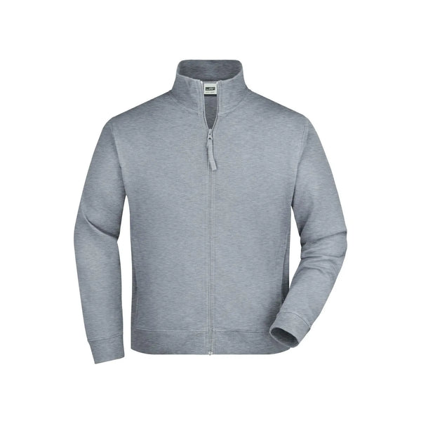 Felpa grigio / S - personalizzabile con logo
