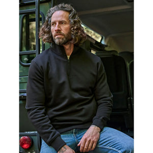 Felpa Halfzip - personalizzabile con logo