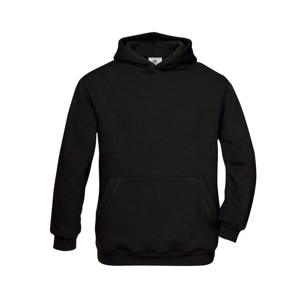 Felpa Hooded Bimbo nero / 3-4 - personalizzabile con logo