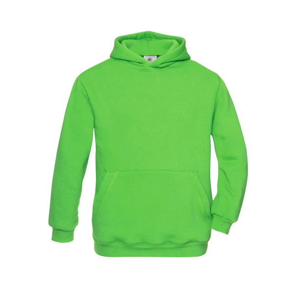 Felpa Hooded Bimbo verde / 3-4 - personalizzabile con logo