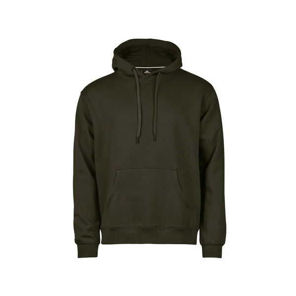 Felpa Hooded verde / S - personalizzabile con logo