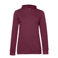 Felpa #Hoodie Donna bordeaux / XS - personalizzabile con logo