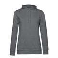 Felpa #Hoodie Donna elephant grey / XS - personalizzabile con logo