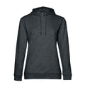 Felpa #Hoodie Donna heather asphalt / XS - personalizzabile con logo