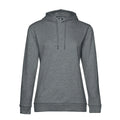 Felpa #Hoodie Donna heather mid grey / XS - personalizzabile con logo