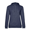 Felpa #Hoodie Donna heather navy / XS - personalizzabile con logo