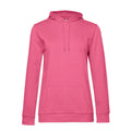 Felpa #Hoodie Donna pink fizz / XS - personalizzabile con logo