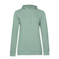 Felpa #Hoodie Donna sage / XS - personalizzabile con logo