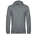 Felpa #Hoodie heather mid grey / XS - personalizzabile con logo