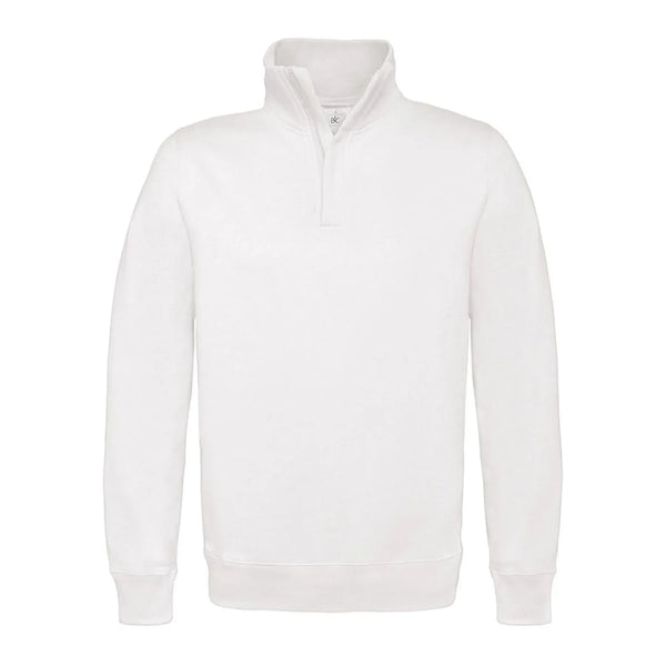 Felpa ID.004 bianco / S - personalizzabile con logo