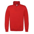 Felpa ID.004 rosso / S - personalizzabile con logo