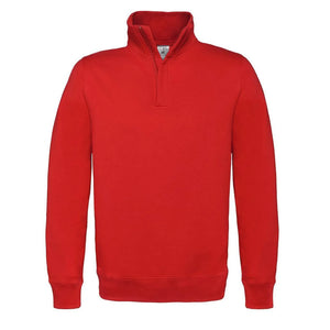 Felpa ID.004 rosso / S - personalizzabile con logo