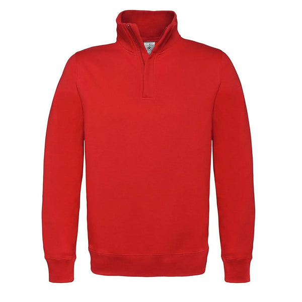 Felpa ID.004 rosso / S - personalizzabile con logo