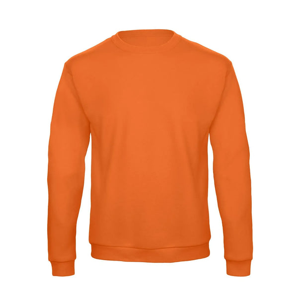 Felpa ID.202 50/50 arancione / XS - personalizzabile con logo