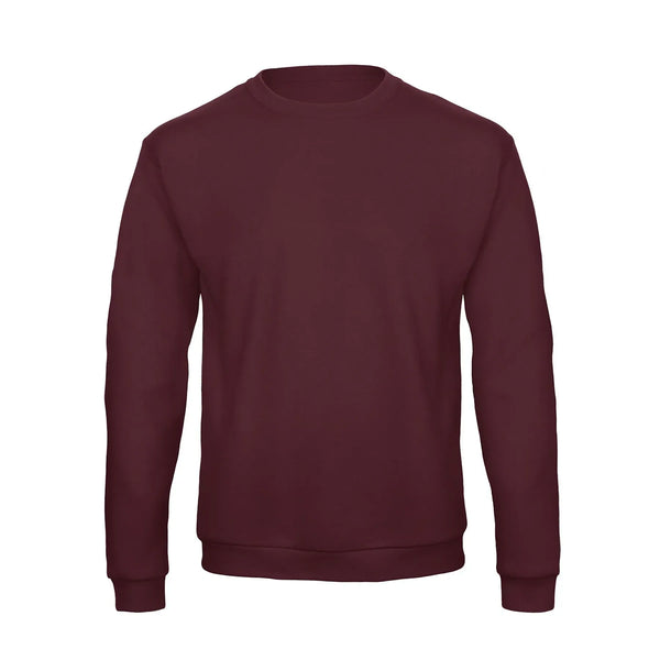 Felpa ID.202 50/50 bordeaux / XS - personalizzabile con logo