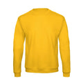 Felpa ID.202 50/50 giallo / XS - personalizzabile con logo