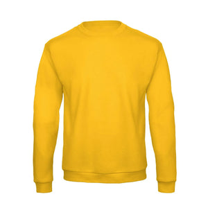 Felpa ID.202 50/50 giallo / XS - personalizzabile con logo