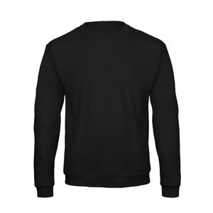 Felpa ID.202 50/50 nero / XS - personalizzabile con logo