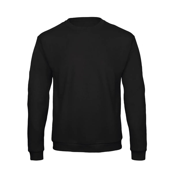 Felpa ID.202 50/50 nero / XS - personalizzabile con logo